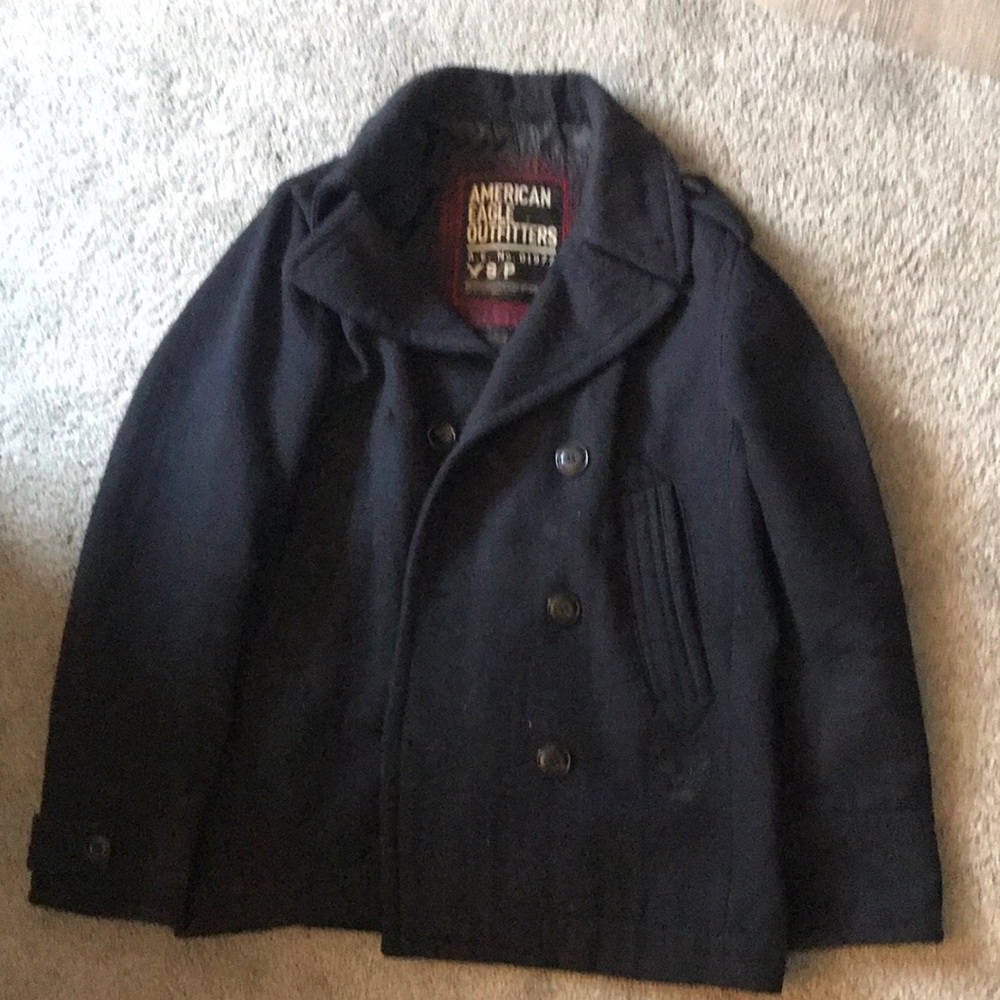 Mens American Eagle Peacoat (S)